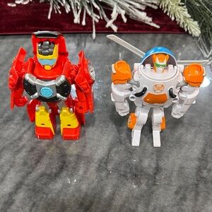Dynamic Duo Transforming Robot Figures - STAGE 1 little kid***